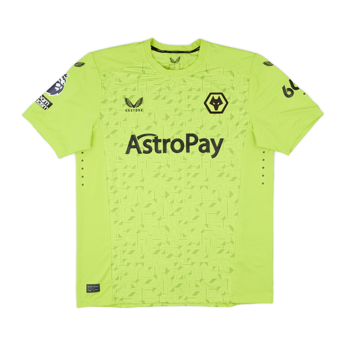 2023-24 Wolverhampton Wanderers FC Green Goalkeeper Kit