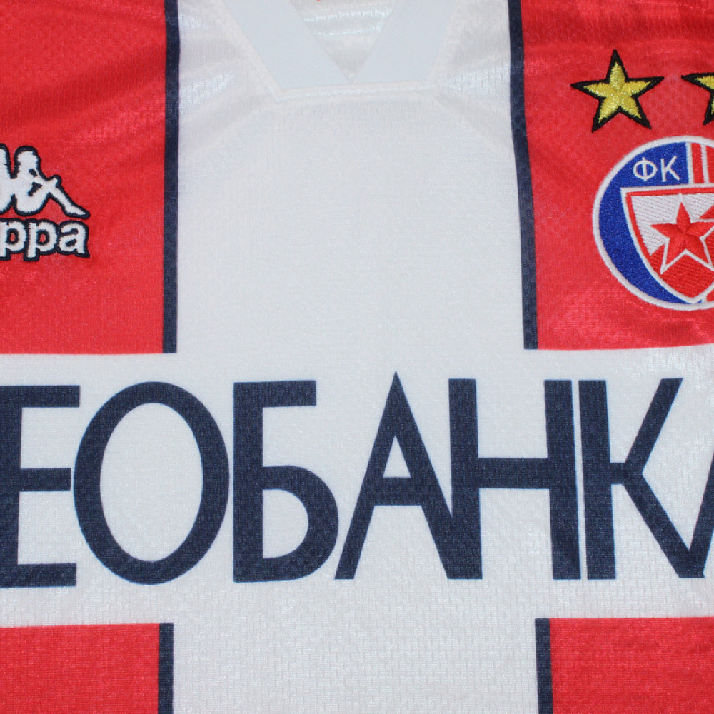 1996-97 FK Crvena Zvezda Home Kit