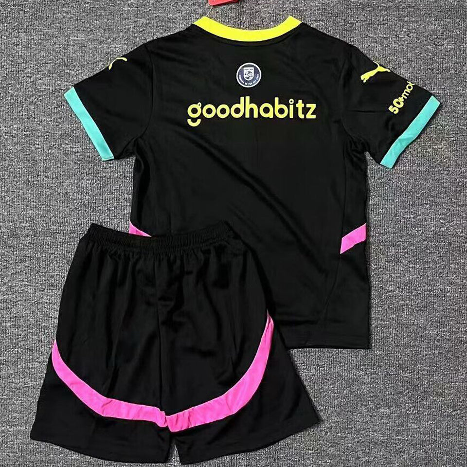 2024/25 PSV Away Short Sleeve Kids' Jersey