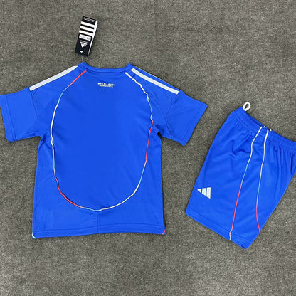 2025/26 Universidad de Chile Home Short Sleeve Jersey for Kids