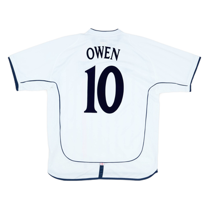 2002 England Home Kit