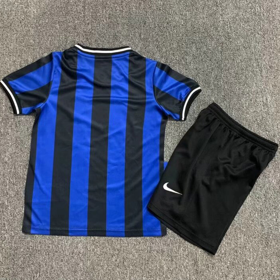2009/10 Inter Milan Home Short Sleeve Retro Kids Jersey