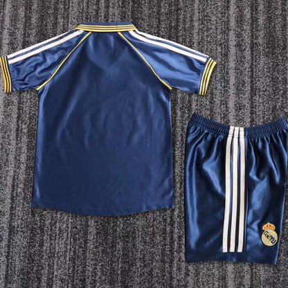 1998/2000 Real Madrid Third Short Sleeve Retro Kids Jersey