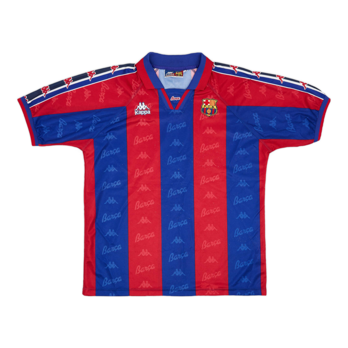 1995-97 FC Barcelona Home Kit