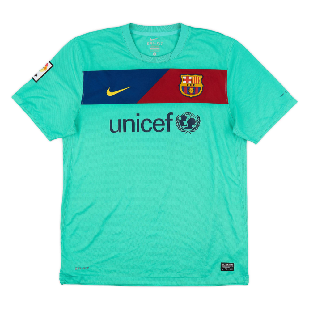 2010-11 FC Barcelona Away Kit