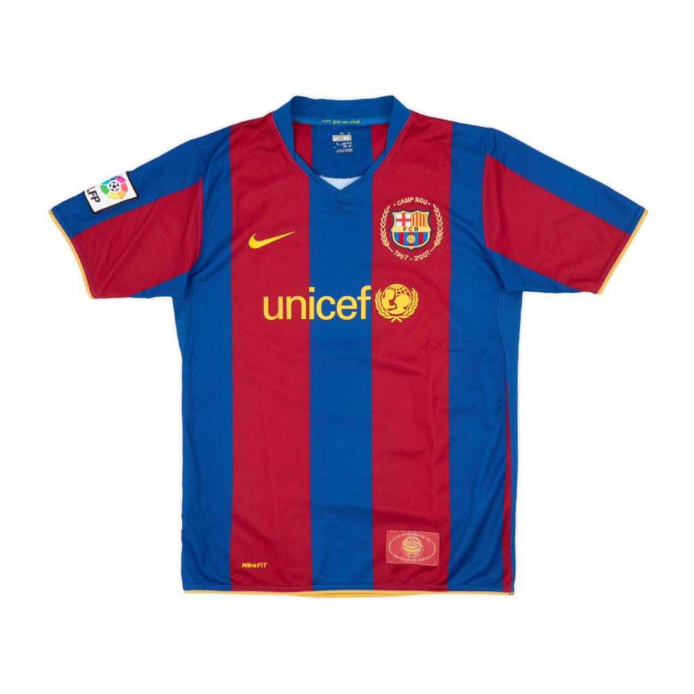 2007-08 FC Barcelona Home Kit