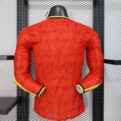2026 Belgium Home Kit Long Sleeve