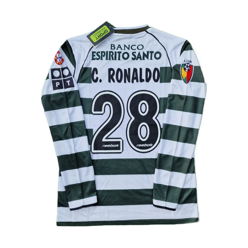 2002-03 Sporting CP Home Long Sleeve Kit