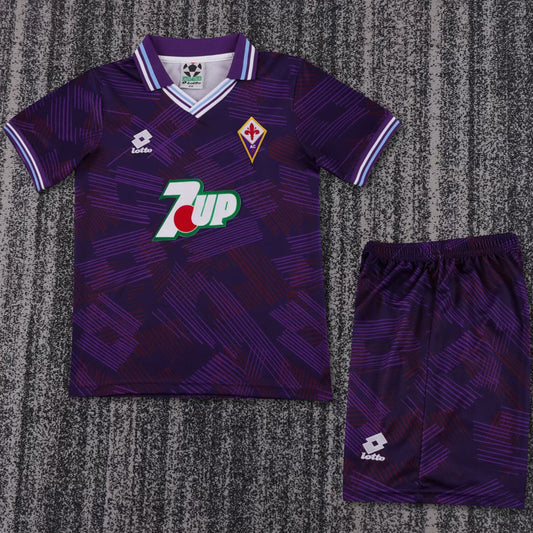 1992/93 ACF FC Home Short Sleeve Retro Kids Jersey