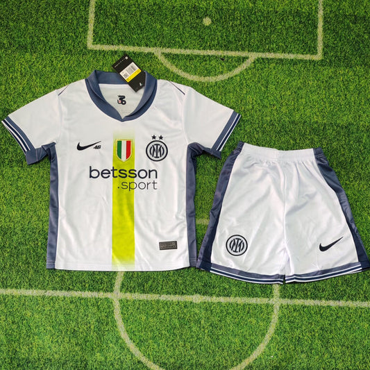 2024/25 Inter Milan Away Short Sleeve Kids' Jersey