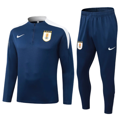 2025 Uruguay Dark Blue Tracksuit