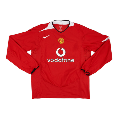 2004-06 Manchester United FC Home Long Sleeve Kit