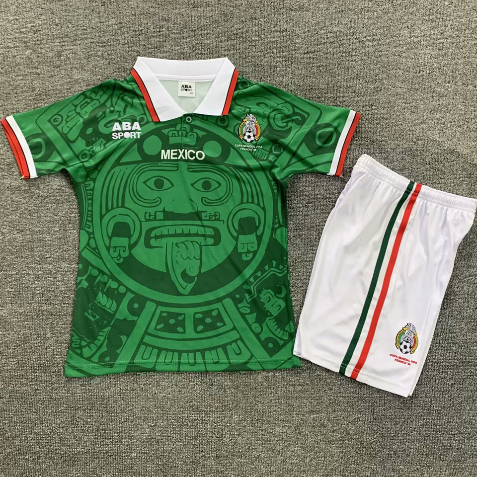 1998 Mexico Home Kids Retro Teams