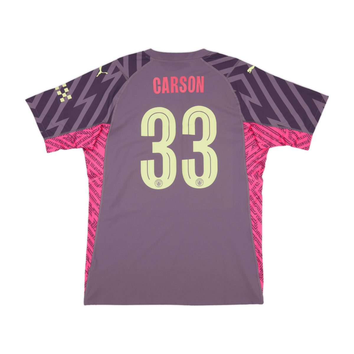 2023-24 Manchester City FC Goalkeeper Kit Lilac