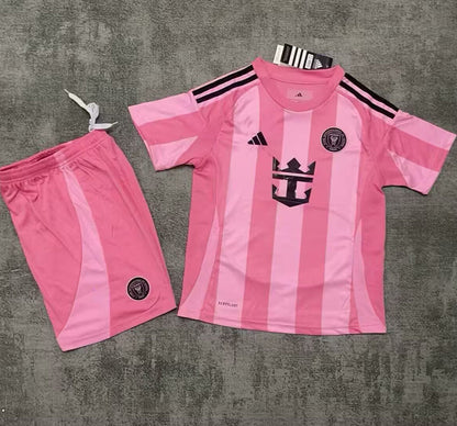 2025/26 Inter Miami Home Short Sleeve Jersey for Kids