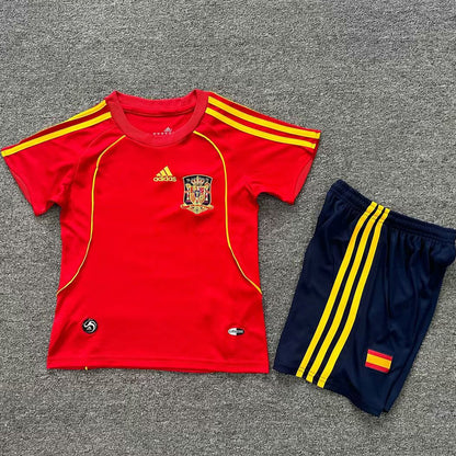 2008 Spain Home Children's Retro Teams
