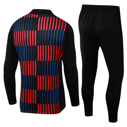 2024/2025 Barcelona Red and Blue Tracksuit