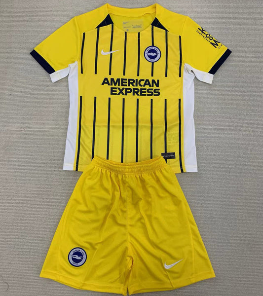 2024/25 Brighton Away Short Sleeve Kids' Jersey
