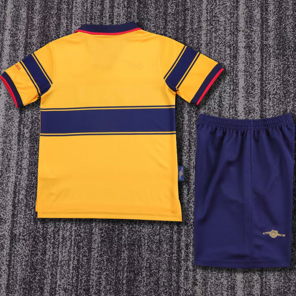 1995/97 Arsenal Away Short Sleeve Retro Kids Jersey