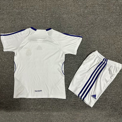 2007/08 Real Madrid Home Short Sleeve Retro Kids Jersey