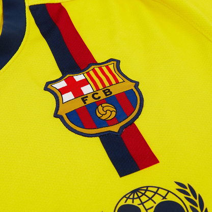 2008-09 FC Barcelona Away Long Sleeve Kit