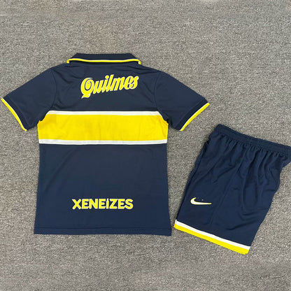 1996/97 Boca Juniors Home Short Sleeve Retro Jersey