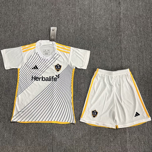 2024/25 LA Galaxy Home Short Sleeve Jersey for Kids