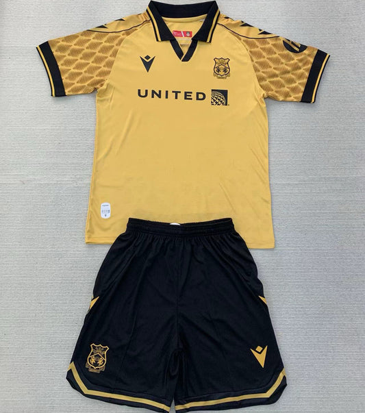 2024/25 Wrexham Away Short Sleeve Kids' Jersey
