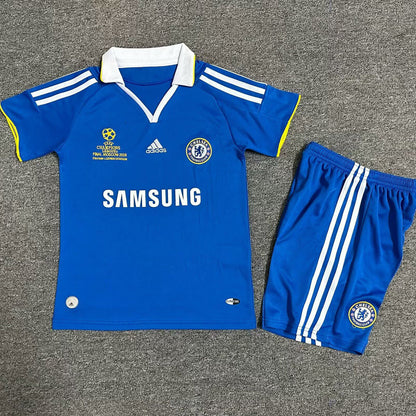2007/08 Chelsea Home Short Sleeve Retro Kids Jersey