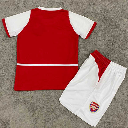 2002/04 Arsenal Home Short Sleeve Retro Kids Jersey