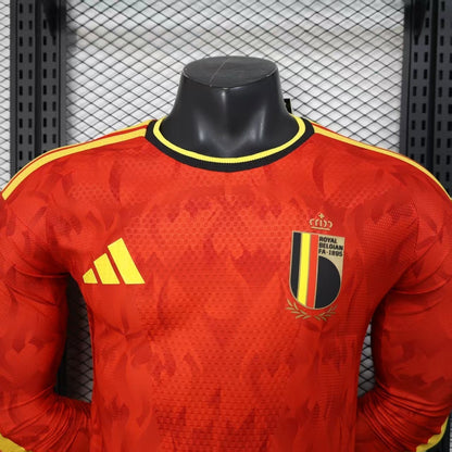 2026 Belgium Home Kit Long Sleeve