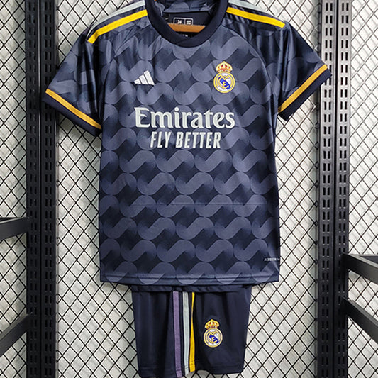2023/24 Real Madrid Away Short Sleeve Kids' Jersey