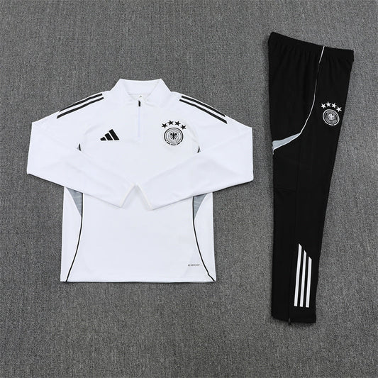 2025/2026 Germany White and Black Tracksuit