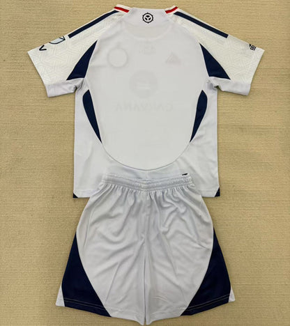 2025/26 Chicago Fire Away Short Sleeve Kids Jersey