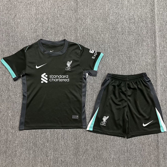 2024/25 Liverpool Away Short Sleeve Kids Jersey