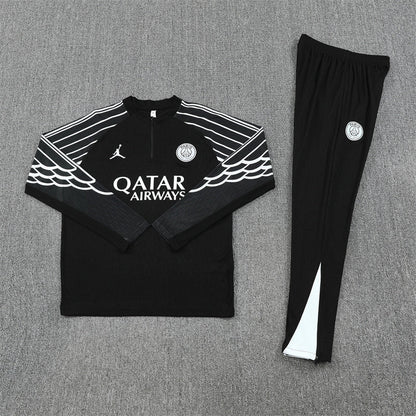 PSG Paris Saint Germain Black Tracksuit