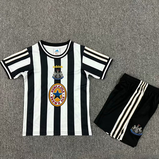 1997/99 Newcastle Home Short Sleeve Retro Kids Jersey