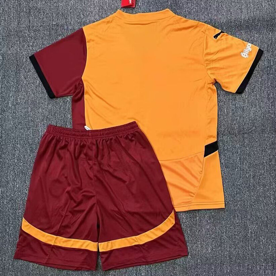 2024/25 Galatasaray Home Short Sleeve Kids Jersey