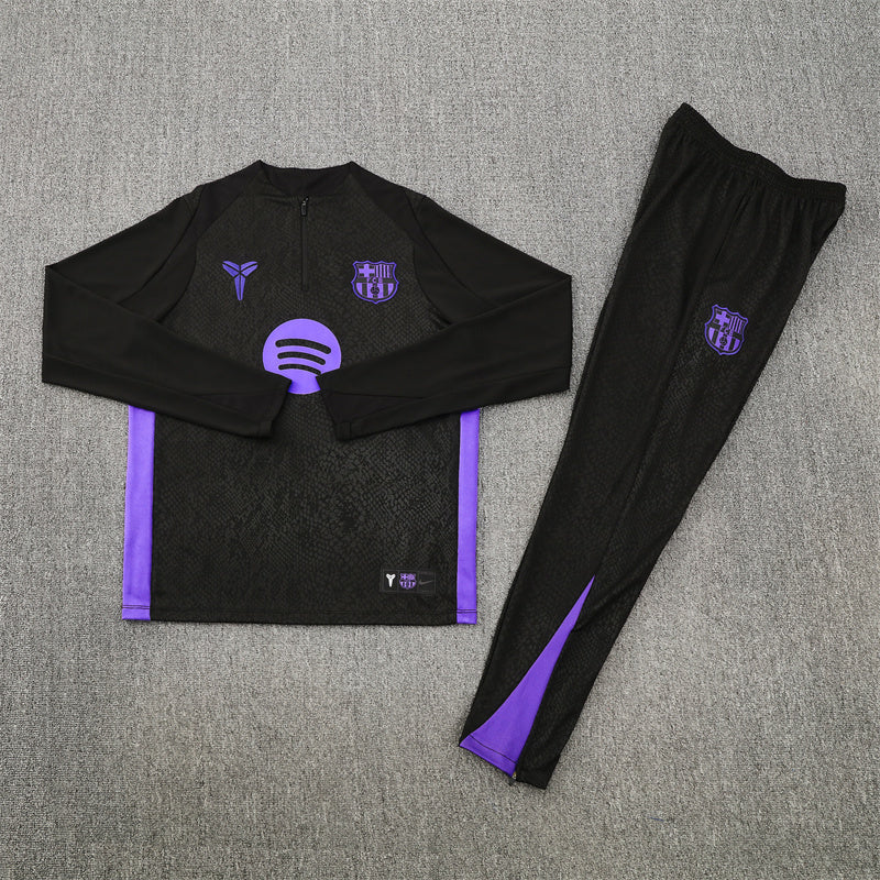 Barcelona Black & Purple Tracksuit