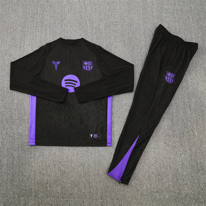 Barcelona Black & Purple Tracksuit