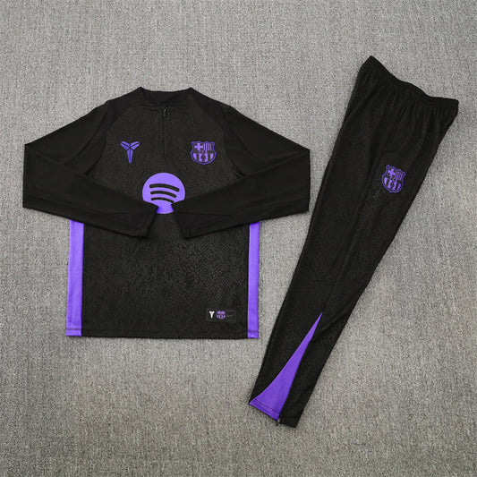 Barcelona Black & Purple Tracksuit