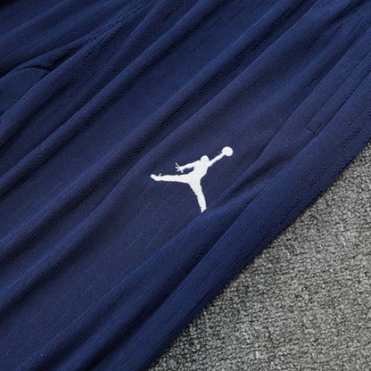 2025/2026 PSG Paris Saint Germain Blue and White Tracksuit