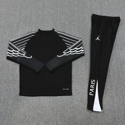 PSG Paris Saint Germain Black Tracksuit