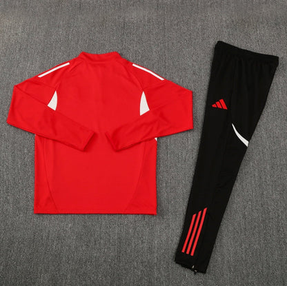 2025/2026 Liverpool Red and Black Tracksuit