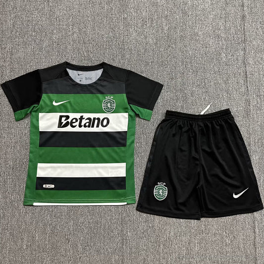 2024/25 Sporting CP Lisbon Home Short Sleeve Kids Jersey