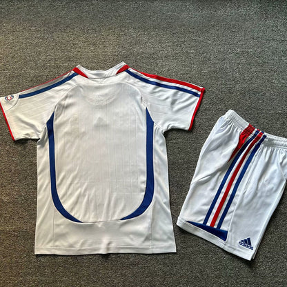 2006 France Away Kids National Team Retro