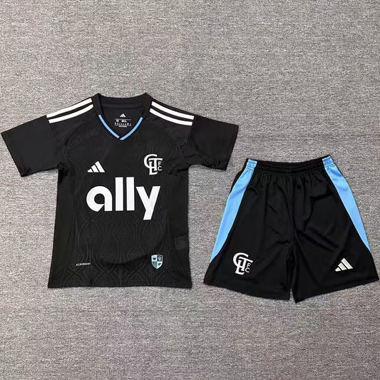 2025/26 Charlotte Away Short Sleeve Kids Jersey