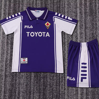 1999/2000 ACF FC Home Short Sleeve Retro Kids Jersey