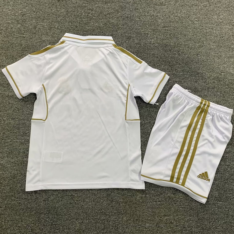 2011/12 Real Madrid Home Short Sleeve Retro Kids Jersey