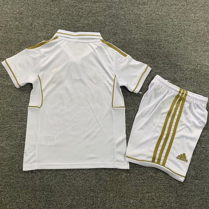 2011/12 Real Madrid Home Short Sleeve Retro Kids Jersey